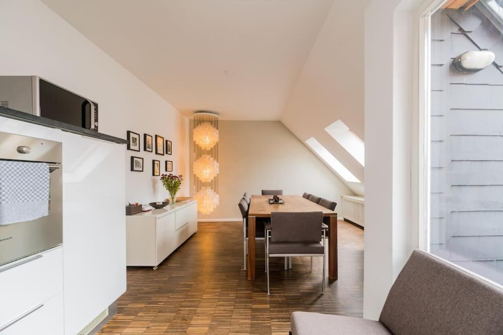 Ruhige Dachwohnung Mit Terrasse Berlin Mitte - Spacious Modern Rooftop Loft In Berlin Mitte 외부 사진