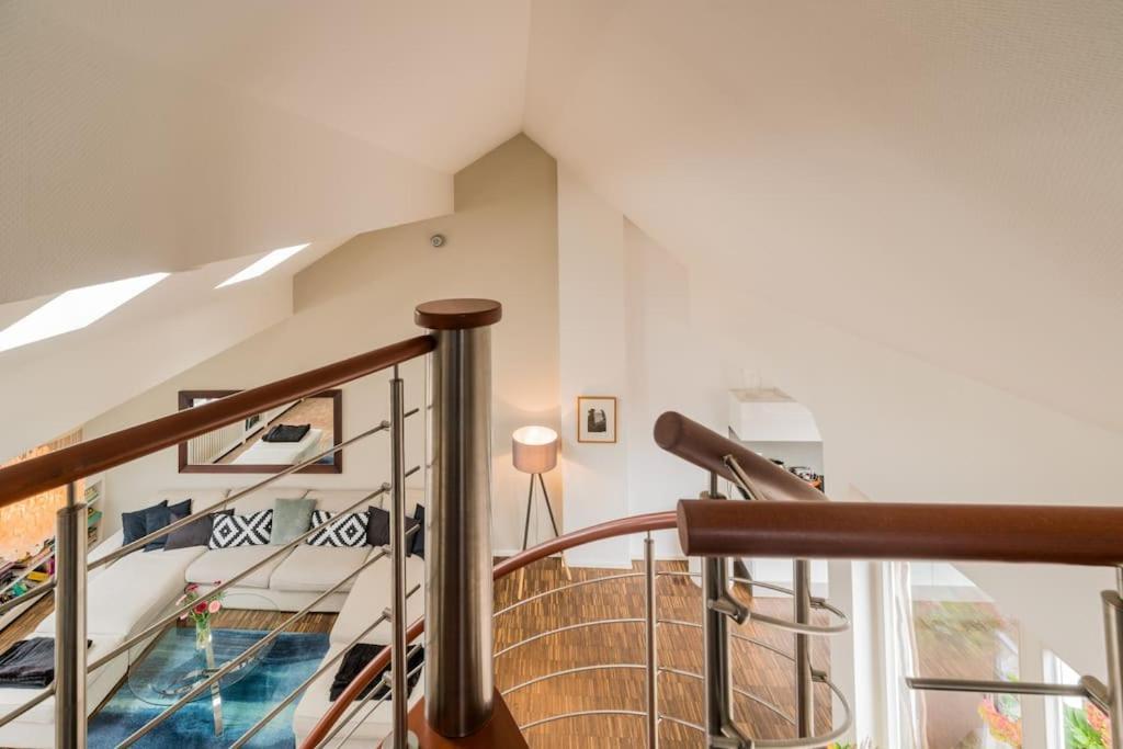 Ruhige Dachwohnung Mit Terrasse Berlin Mitte - Spacious Modern Rooftop Loft In Berlin Mitte 외부 사진